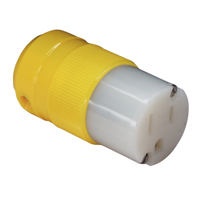 Marinco 5269CR 15AMP 125V FEMALE CONN STRAIT BLADE