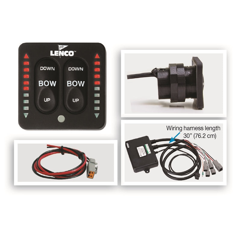 Lenco Marine 15271-001 Switch LED 12/24V DL/Act