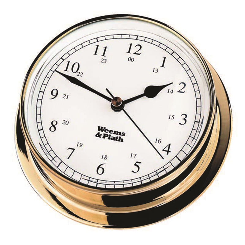 Weems && Plath 530500 Maritime Clock BR (6) Marine Boat
