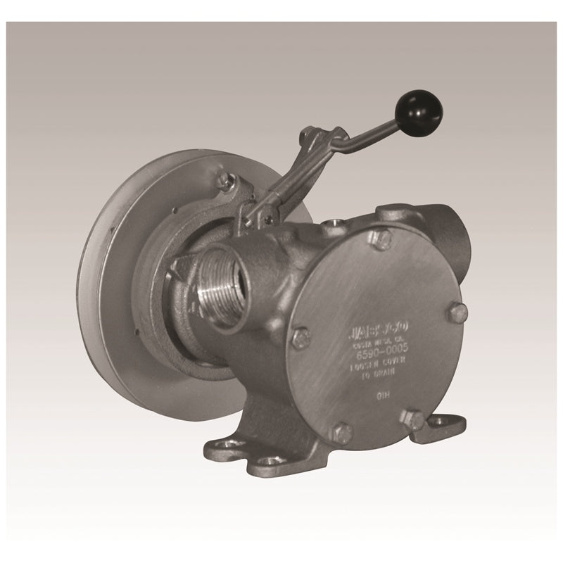 Jabsco 6590-0005 Clutch Pump Man 1-1/4" Marine Boat