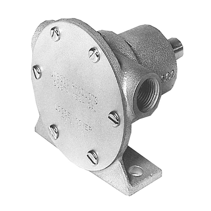 Jabsco 1673-1001 Self Priming Pulley Driven Engine Cooling Pump with 8.9@1500RPM GPM & Neoprene Impeller - 1673-1001