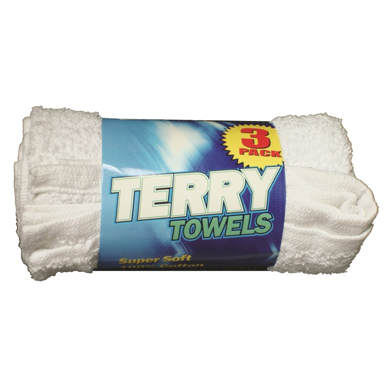 Swobbit SW56100 Terry Towel 3PK. Marine Boat