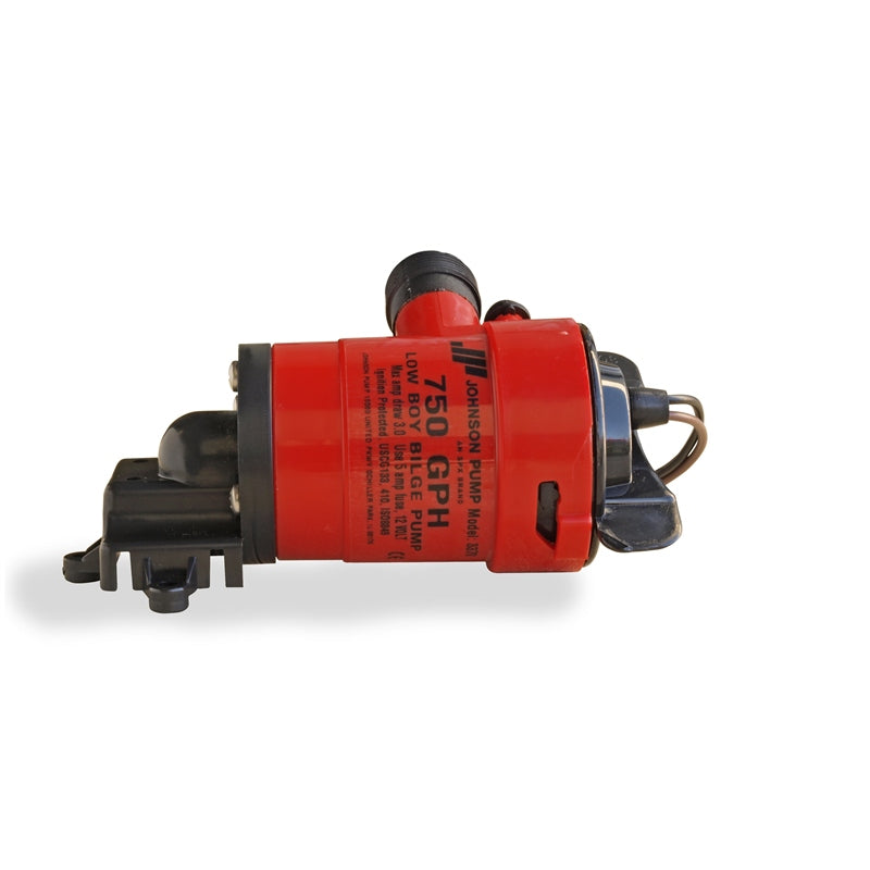 Johnson Pump 33703 Bilge Pump Low Boy 750G Marine Boat