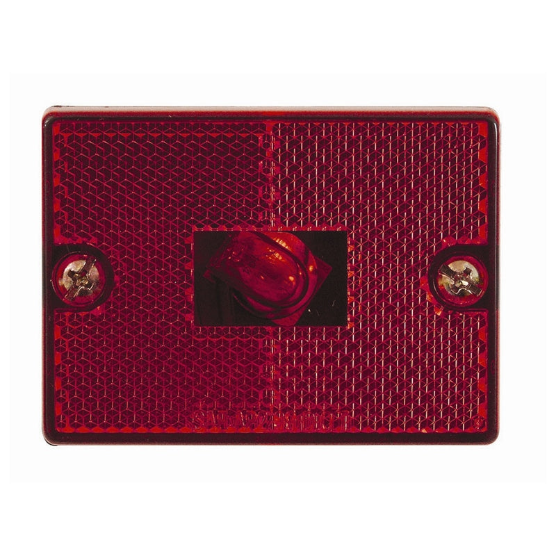 Optronics MC36RS Trailer Clearance Lite Stud/Mnt Red Marine Boat