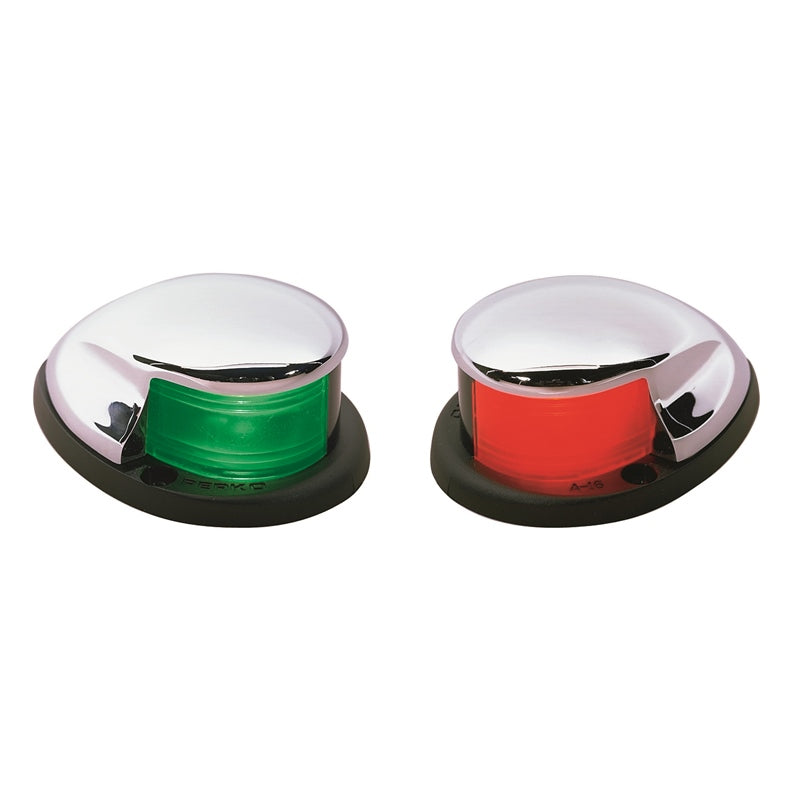 Perko 0228DP0 Chr Sidelight PR Hrz Mnt Chr Marine Boat