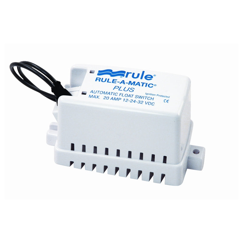 Rule 40A Rule-A-Matic Plus Float Switch NO/Fuse Marine Boat