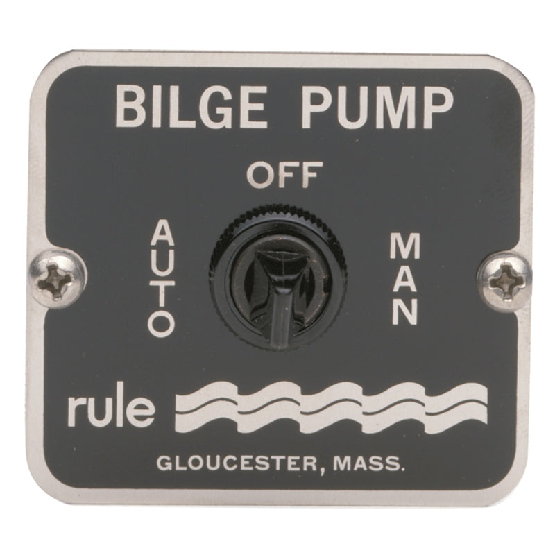 Rule 45 Panel Switch 3/W 12 24 32V Marine Boat