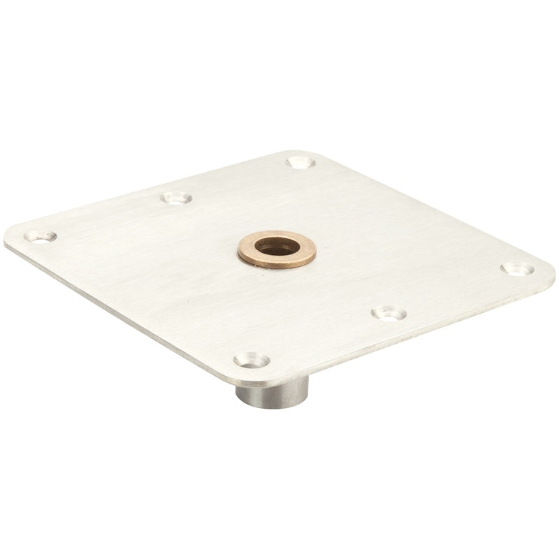 Swivl-Eze 6773 PIN BASE SS 7"X7"" BRZ/BSH