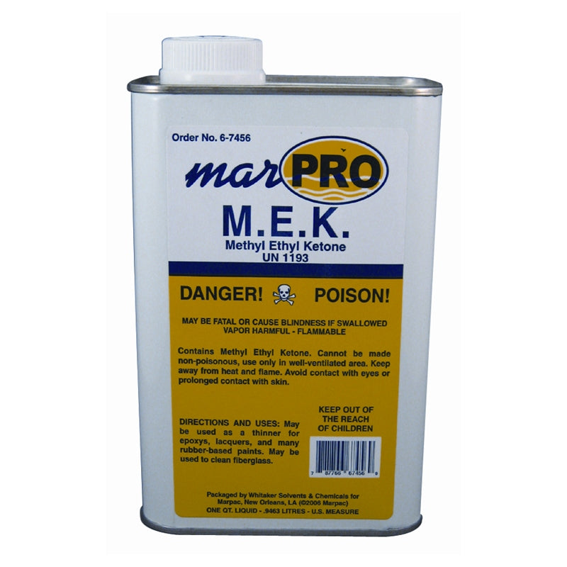 Marpro 2029441 Mek Epoxy/Polyester Solvent QT 2# Marine Boat