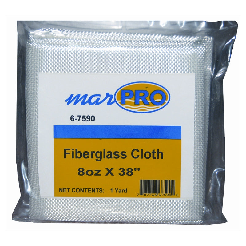 Marpro 2078748 MP Fiberglass Cloth 38" X 3 YD Marine Boat