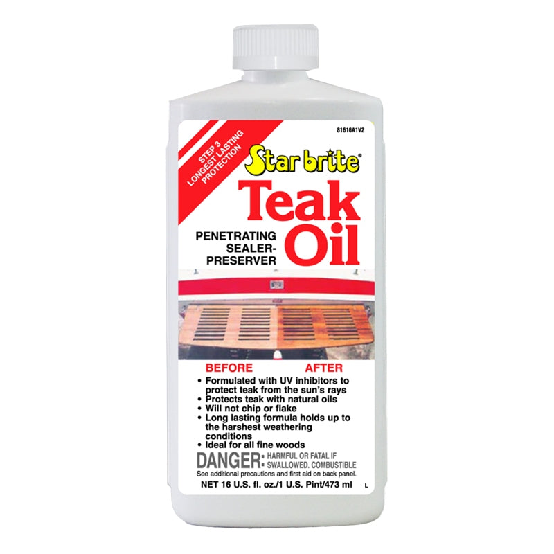 Star Brite 81616 Teak Oil PT Marine Boat