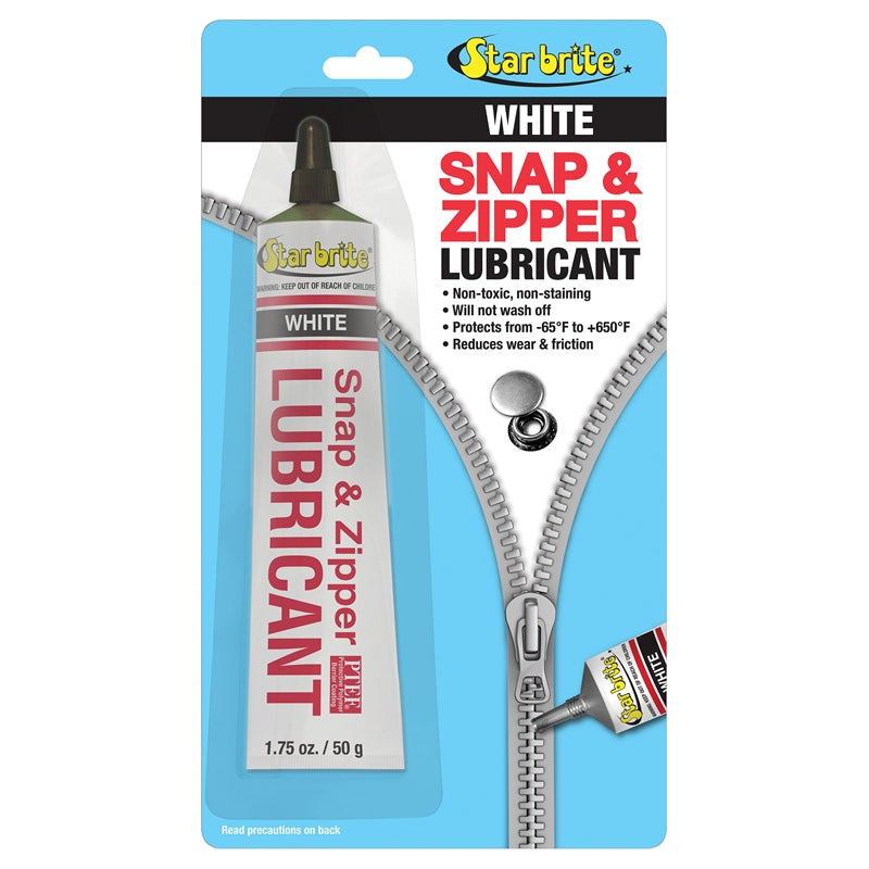 Star Brite 89102 Snap &&&& Zipper Lube 2OZ Marine Boat