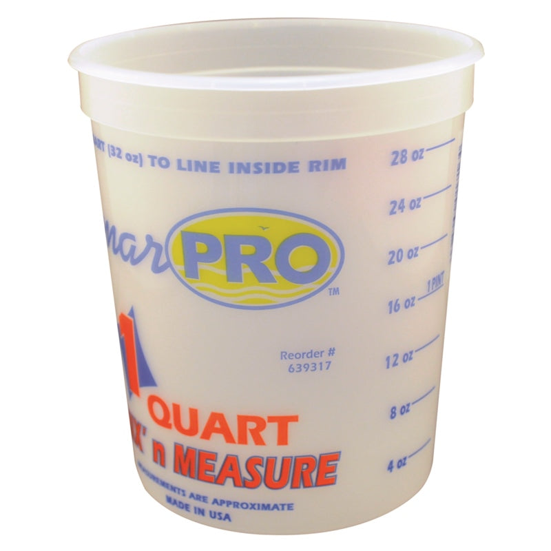 Marpro 1044426 Mixing Tub #41032 1 QT Marine Boat