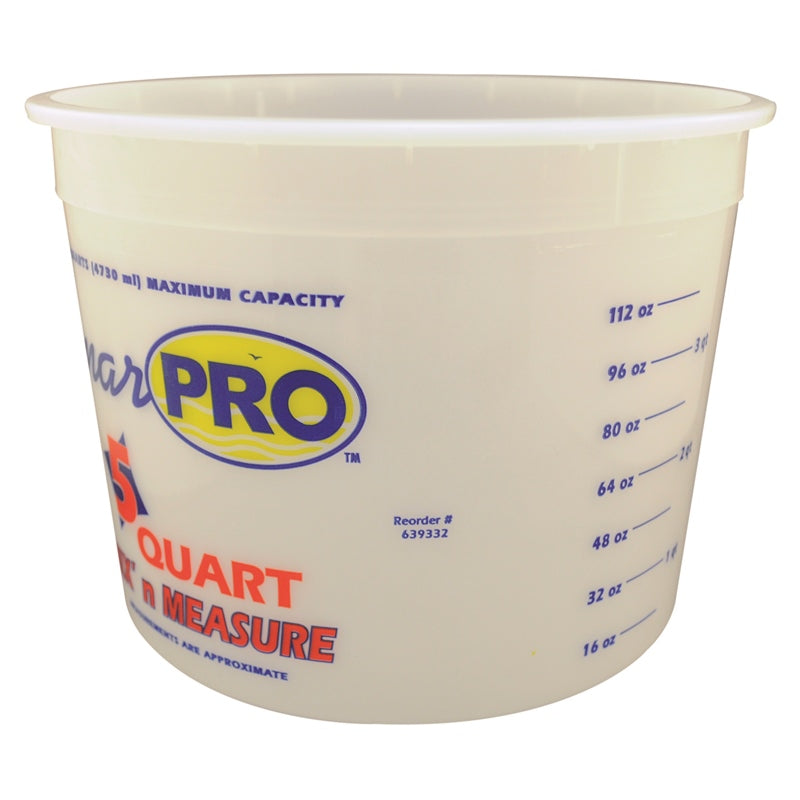 Marpro 1059887 Mixing Tub #81166 5QT Marine Boat
