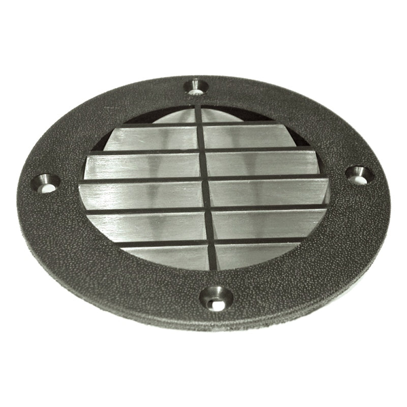 T-H Marine LV-1-DP Louvered Vent 4" Black
