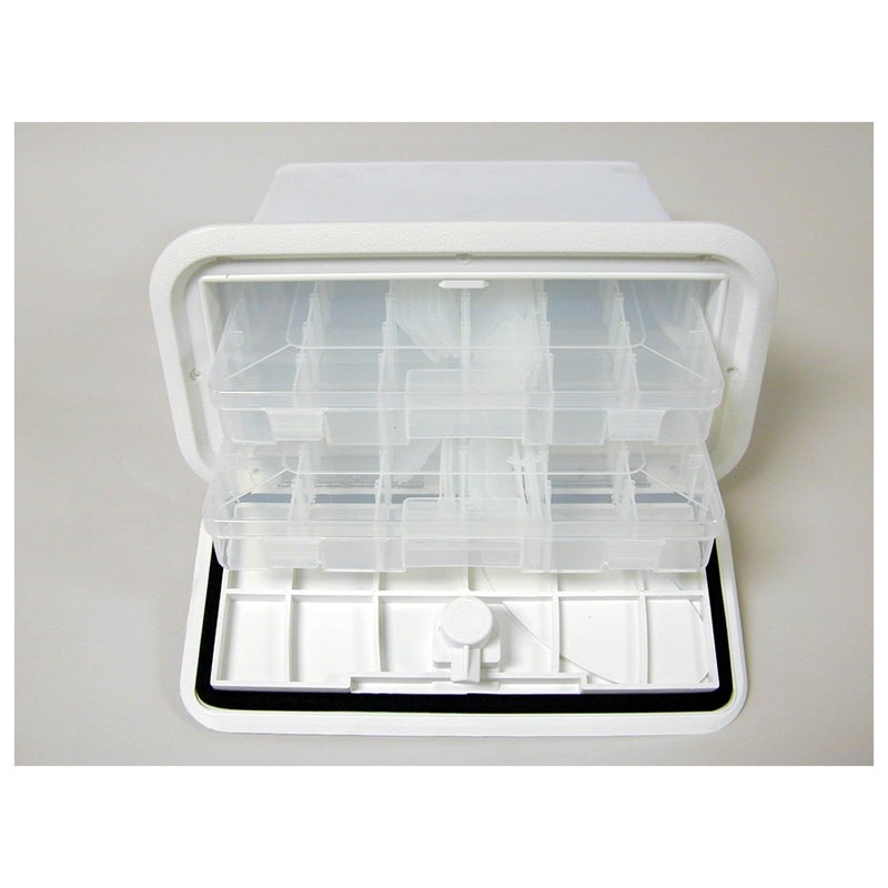 T-H Marine TDS-0714-2T-2P Tackle Center 7x14 2T WH