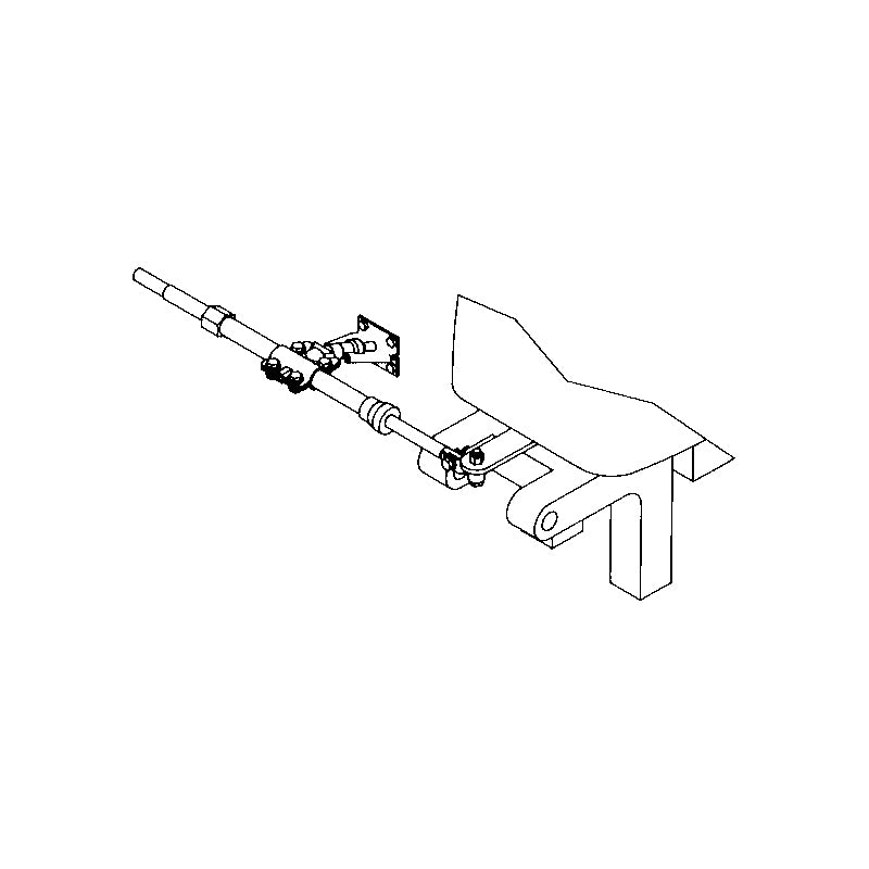 SeaStar SA27256P Transom Mount Kit Marine Boat