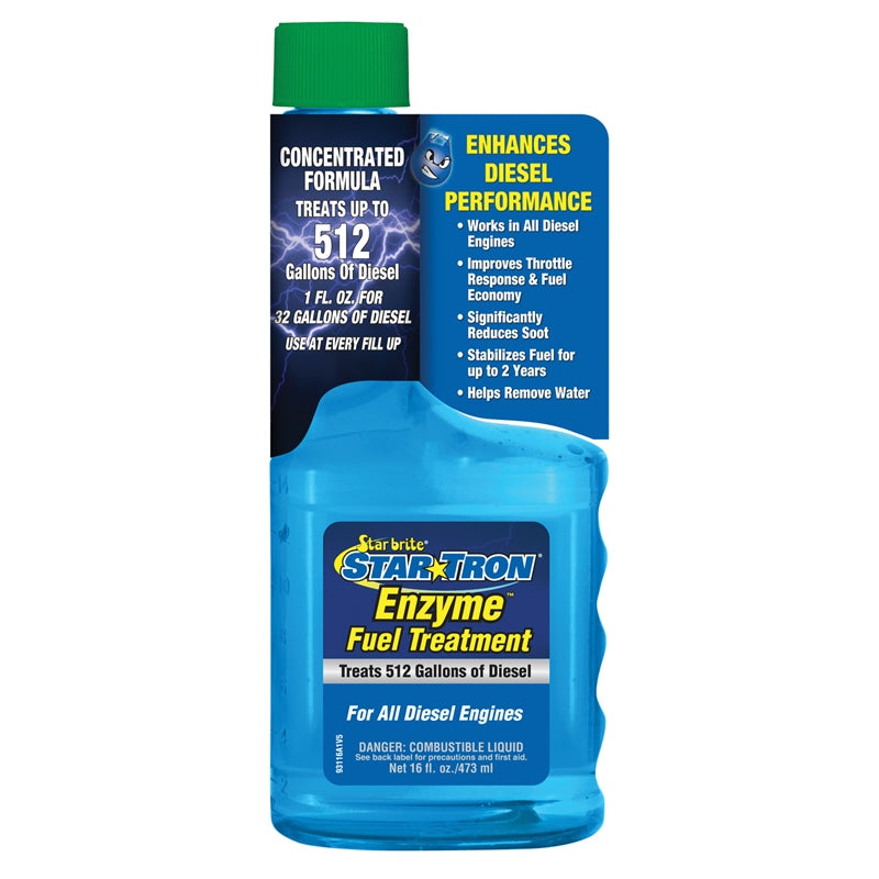 Star Brite 93116 Star Tron Diesel Additive 16OZ Marine Boat