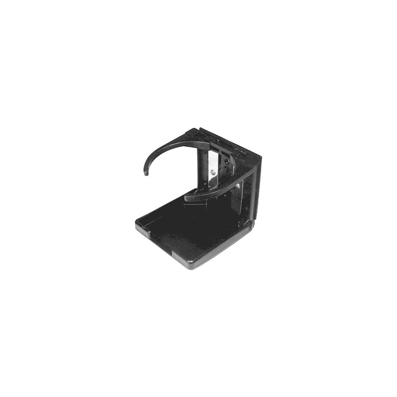 Marpac 7-0575 Drink Holder Fold Down Adj Black Marine Boat