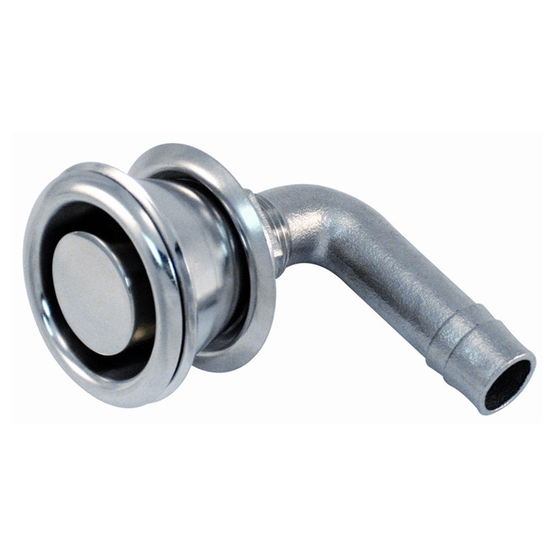 Marpac 7-1022 Fuel Tank Vent Stainless Steel 90* FL Marine Boat