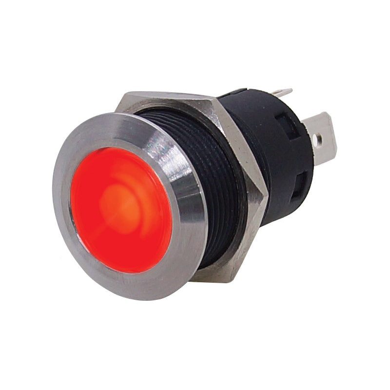 Marpac 7-1223 Push ON Switch Red LED ON/Off Marine Boat