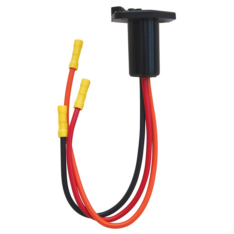 Marpac 7-1300 Troll Motor Socket 2PIN 24V 10GA Female Marine Boat
