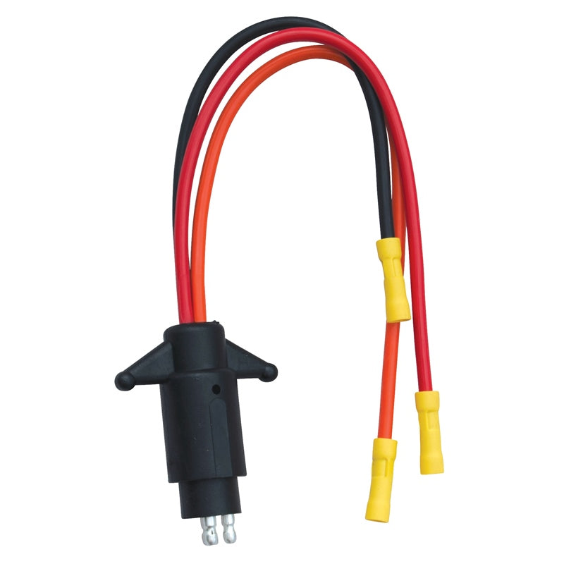 Marpac 7-1302 TROLL MOTOR PLUG 2PIN 24V 10GA MALE