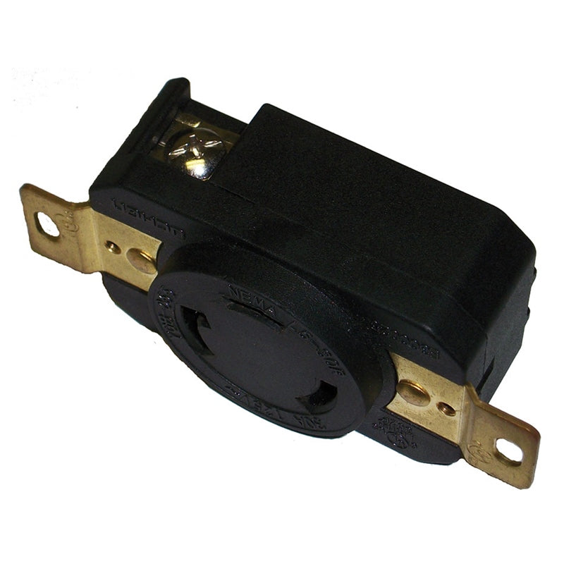 Marpac 7-51557 Troll Motor Socket 50A 3 Prong Marine Boat