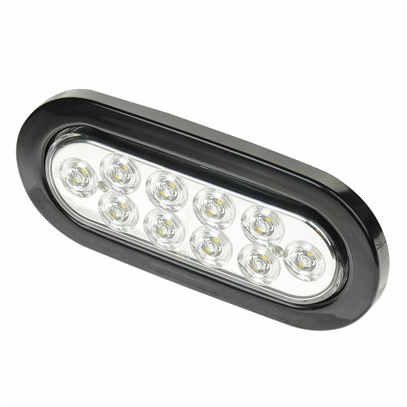 Marpac 7-59419 Trailer Clear Light M/LED Oval With Grmt Marine Boat