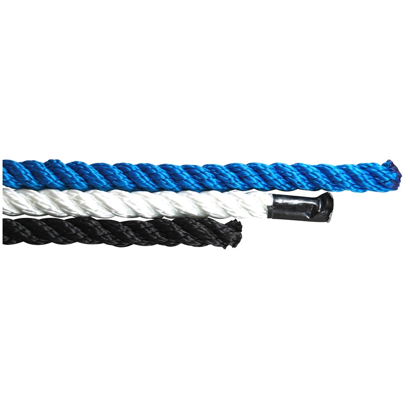 Marpac 1626973 Dock Line Nylon Twisted 1/2"x15' White Marine Boat