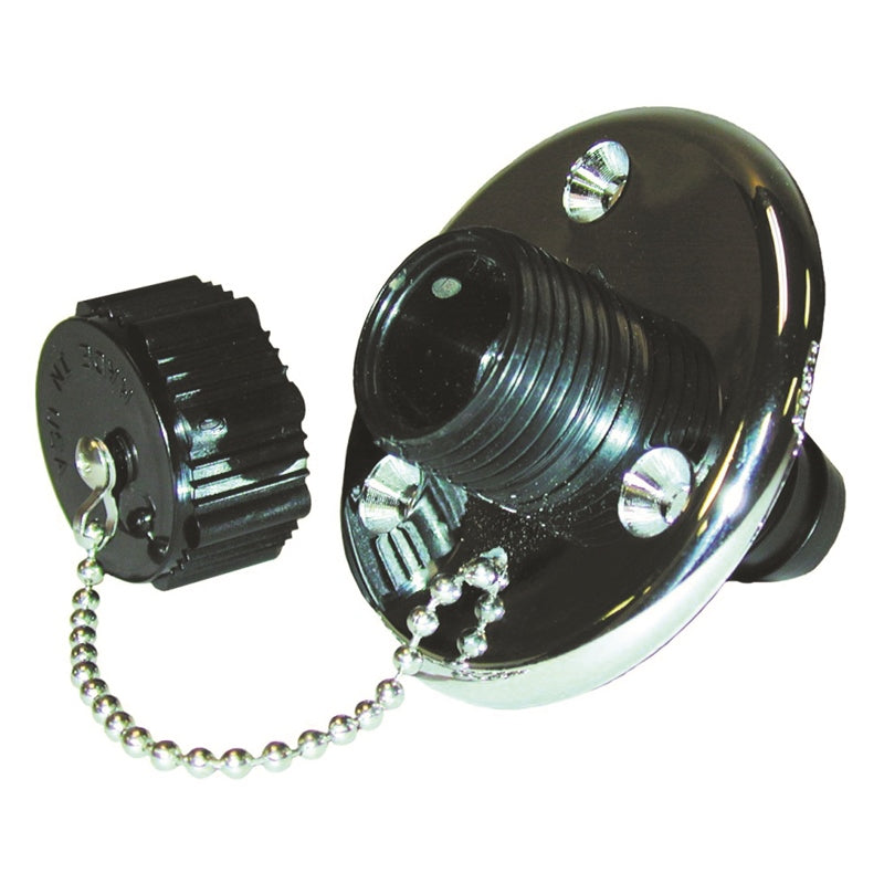 T-H Marine WD-1CP-DP Washdown Fitting Chrome