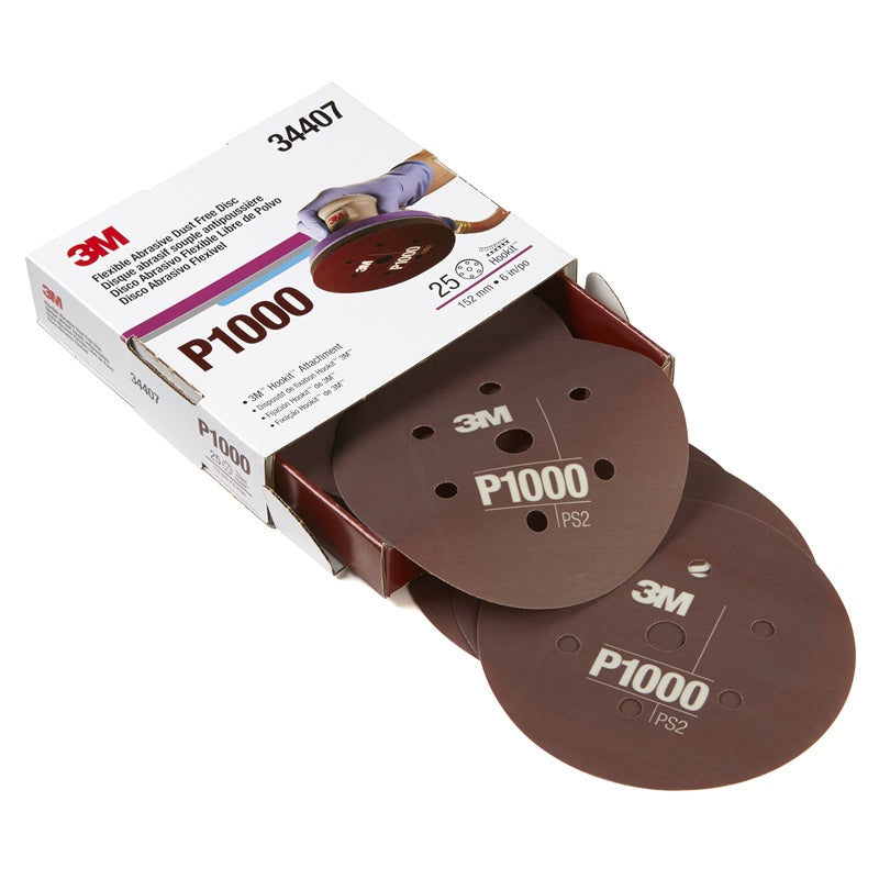 3M 34407 Hkt Prp DF6" P1000 25/Bx Marine Boat