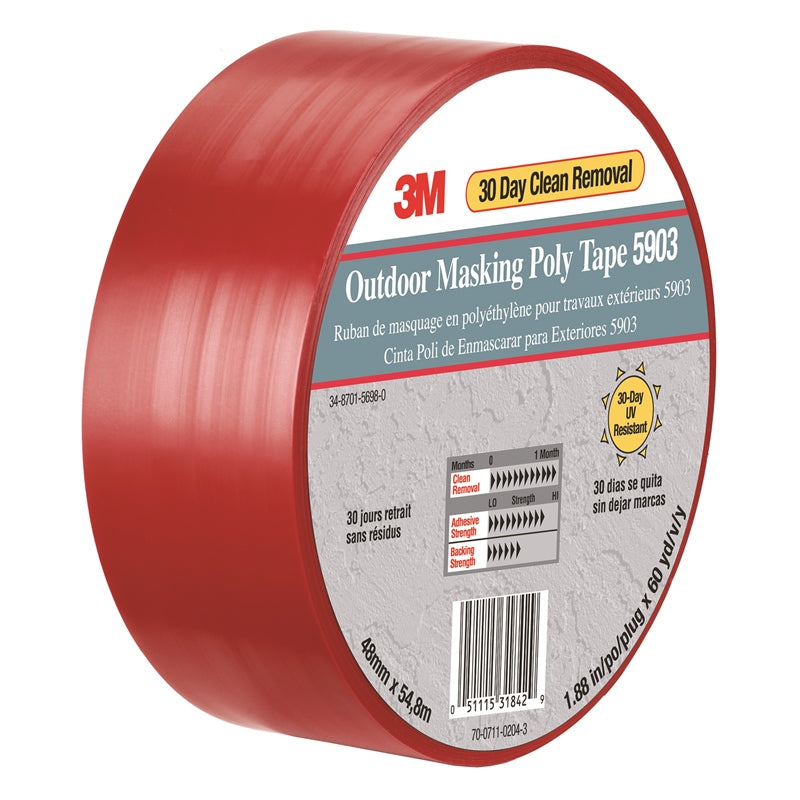 3M 31842 Msk/Tpe 30 Day Red Polypropylene Marine Boat