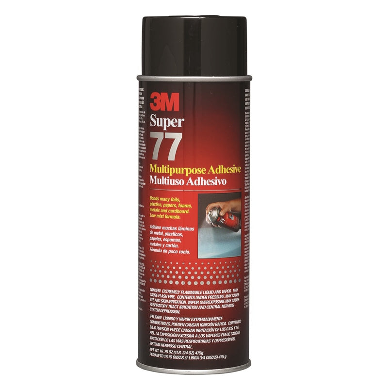 3M 21210 Super 77 Adhsv Spry 24OZ(NET WT 16.75OZ) Marine Boat