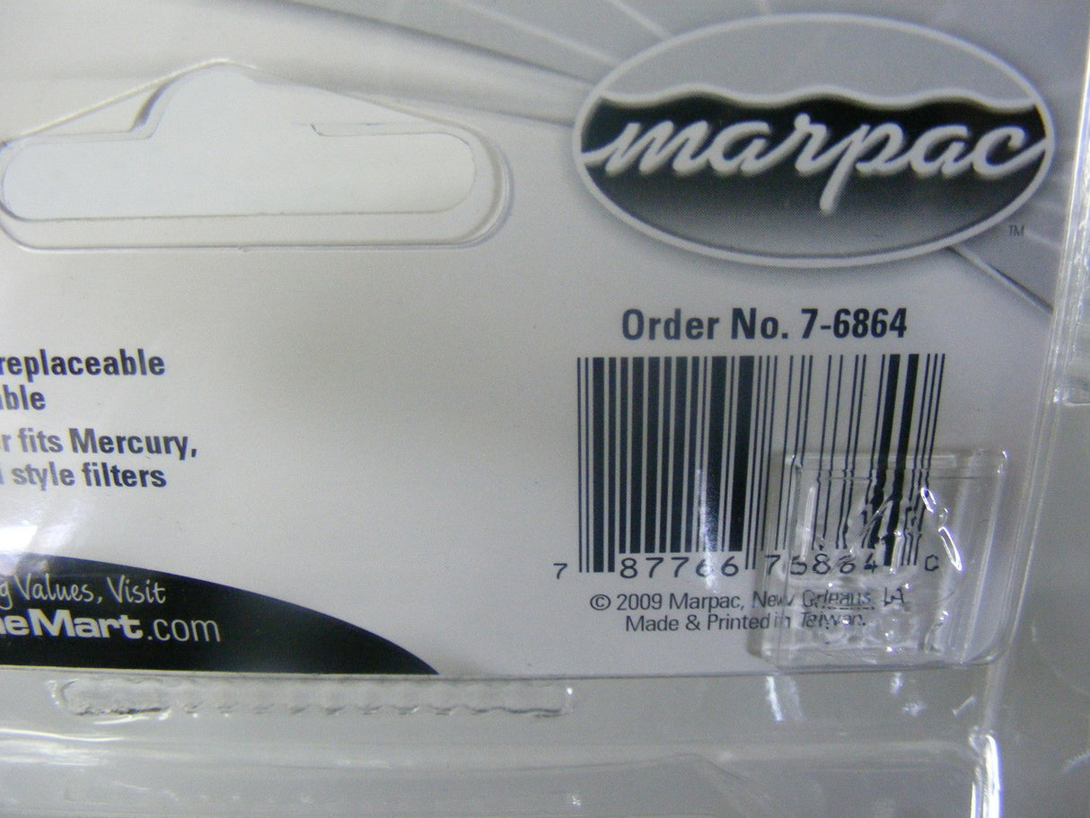 Qwick View Head Water Separetor Filter 10 Micron Marpac FF30190 Mercury Honda MD