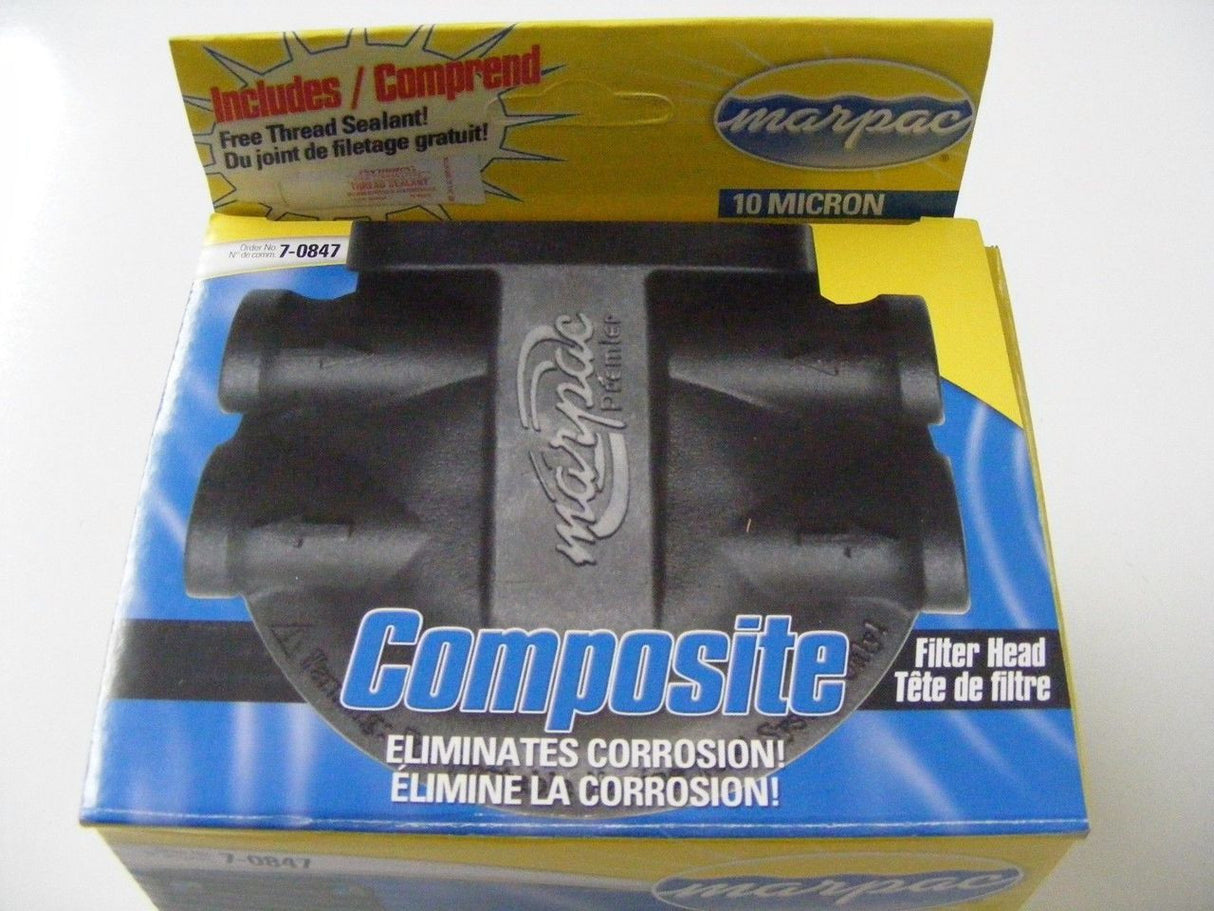 Marpac Fuel/Water Separator Filter Kit w/Composite Head 3/8" FF010010 Marine MD