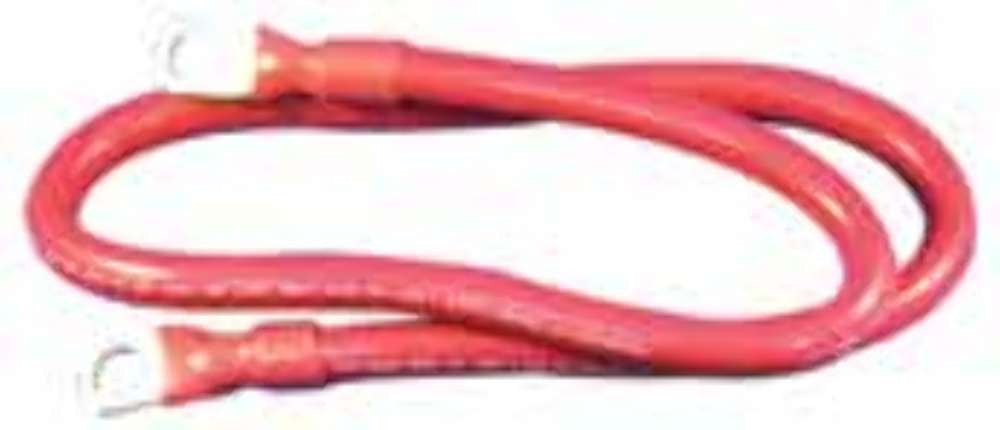 Marpac Premade Tinned Copper Battery Cable 4 AWG x 48" RED USCG & DOT Spec. MD