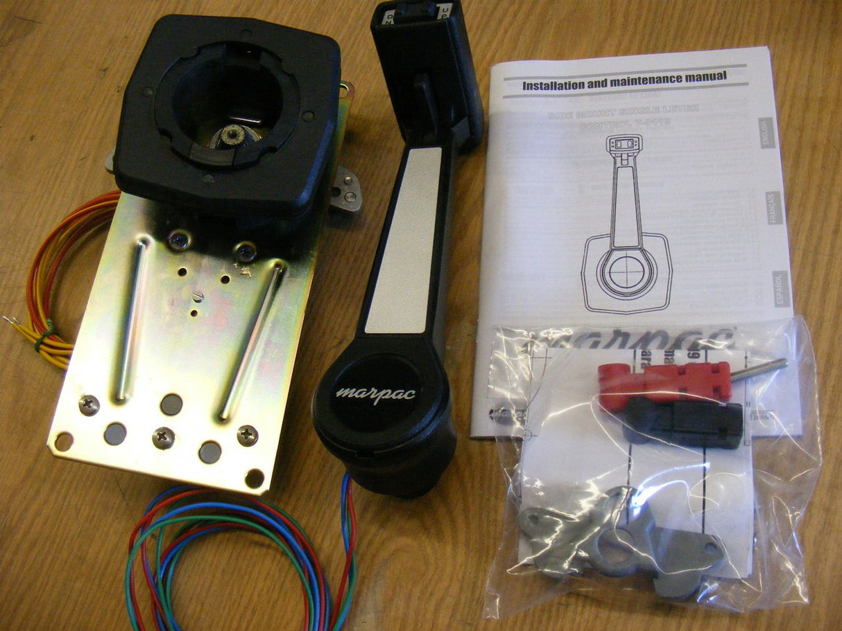 Marpac Remote Control Box Shifter Side Mount Trim Switch for Johnson Evinrude BRP