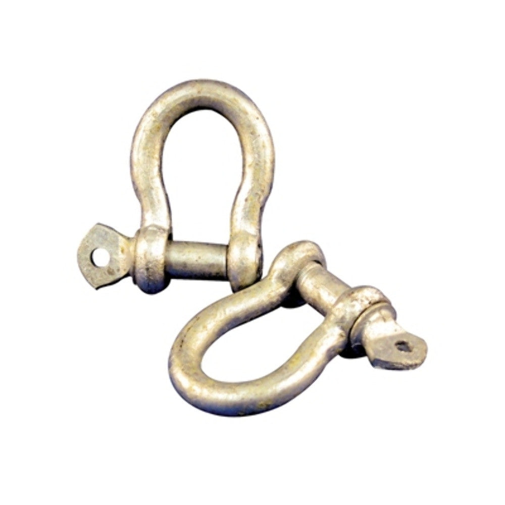 Marpac HW130010 Anchor Shackle 1/4" HDG Poseidon Screw Pin 2/Cd Boat