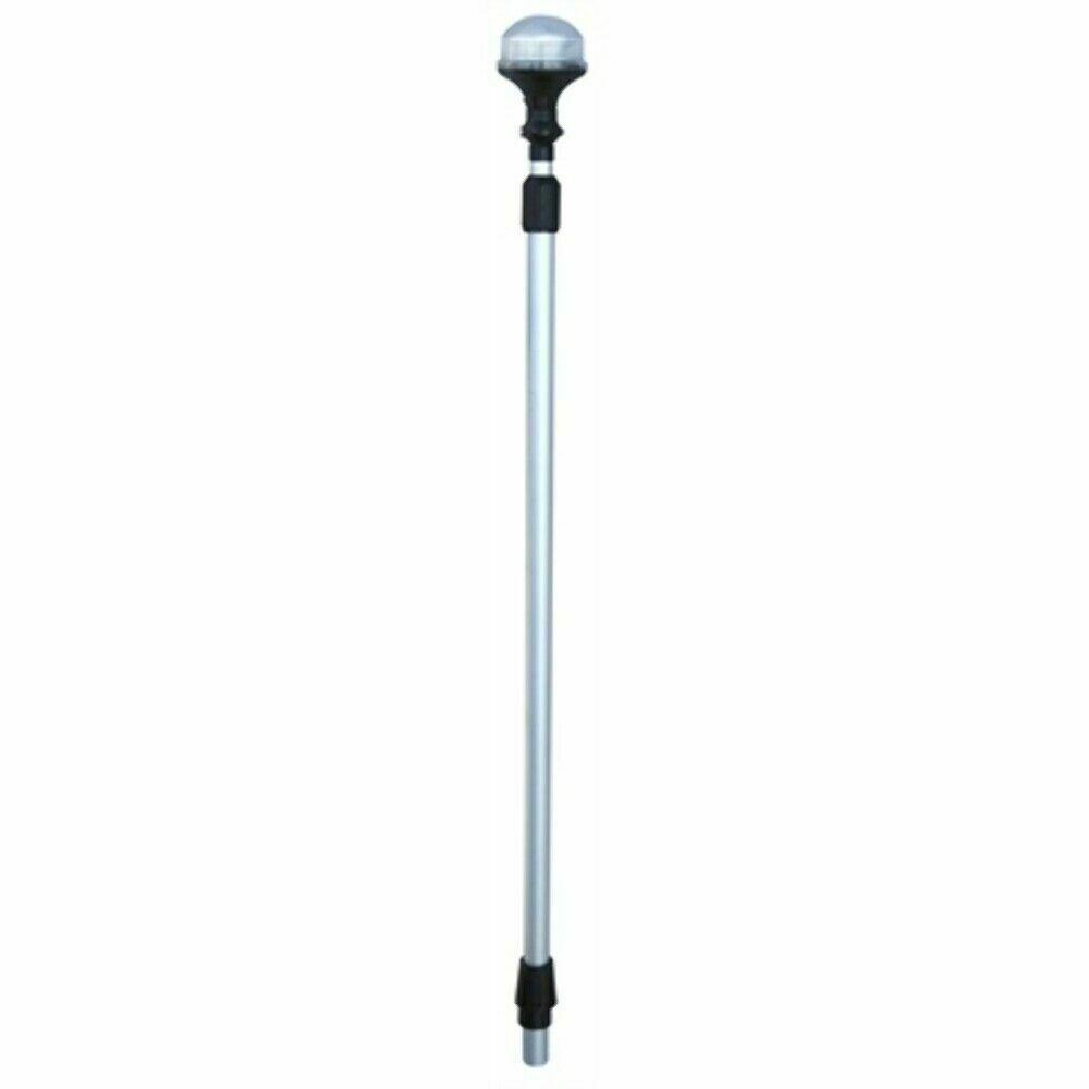 Marpac 7-6553 Luz LED telescópica para barcos marinos de 24 a 48 pulgadas