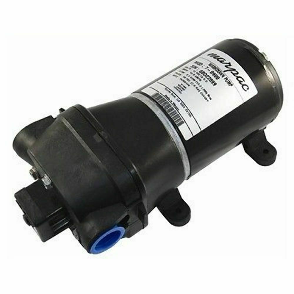 Marpac 7-0900 Washdown 3.5 GPM 40PSI Water Pump Self-Prime Boat Marine RV Camper