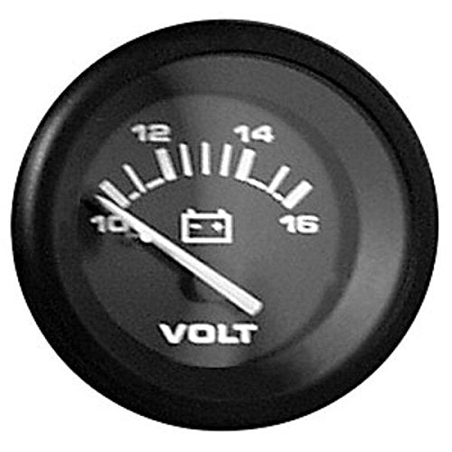 Marpac New Marine Boat Performance Domed Gauge Voltmeter 7-2060