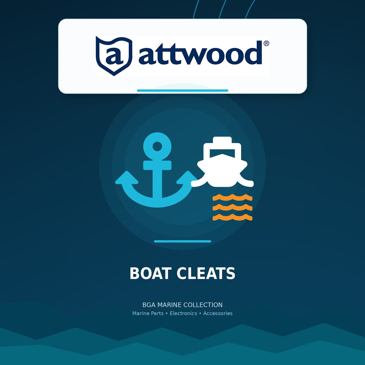 Attwood Boat Cleats collection | BGA Marine