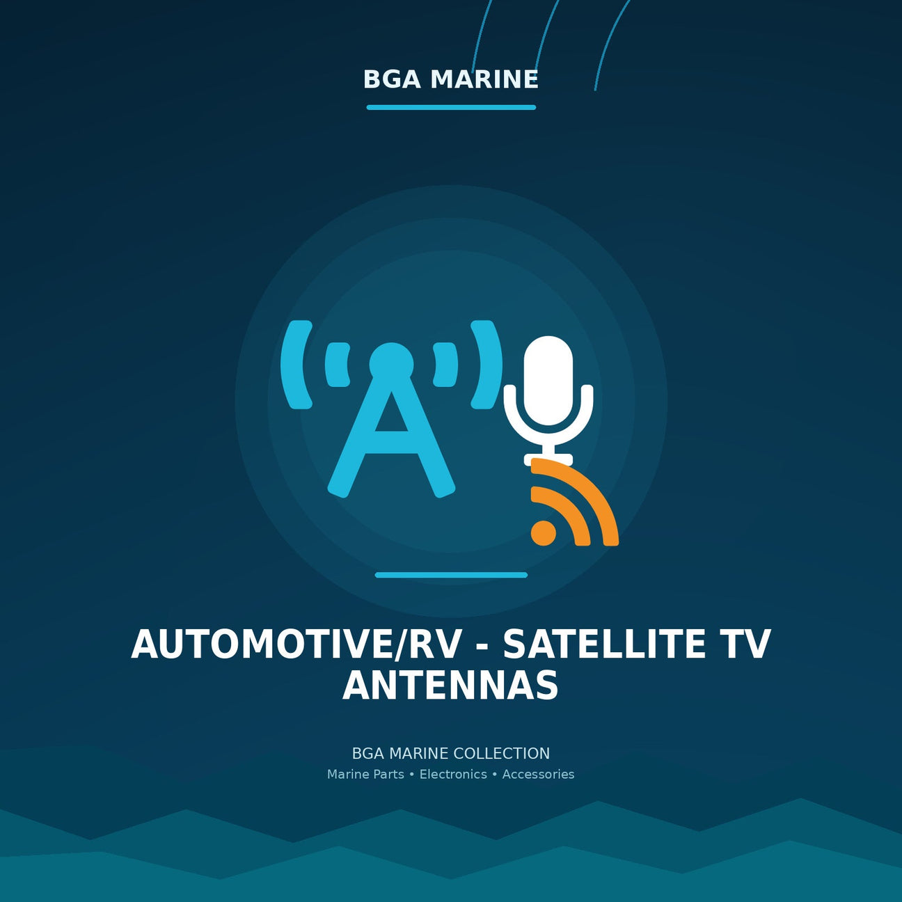 Automotive/RV - Satellite TV Antennas collection | BGA Marine