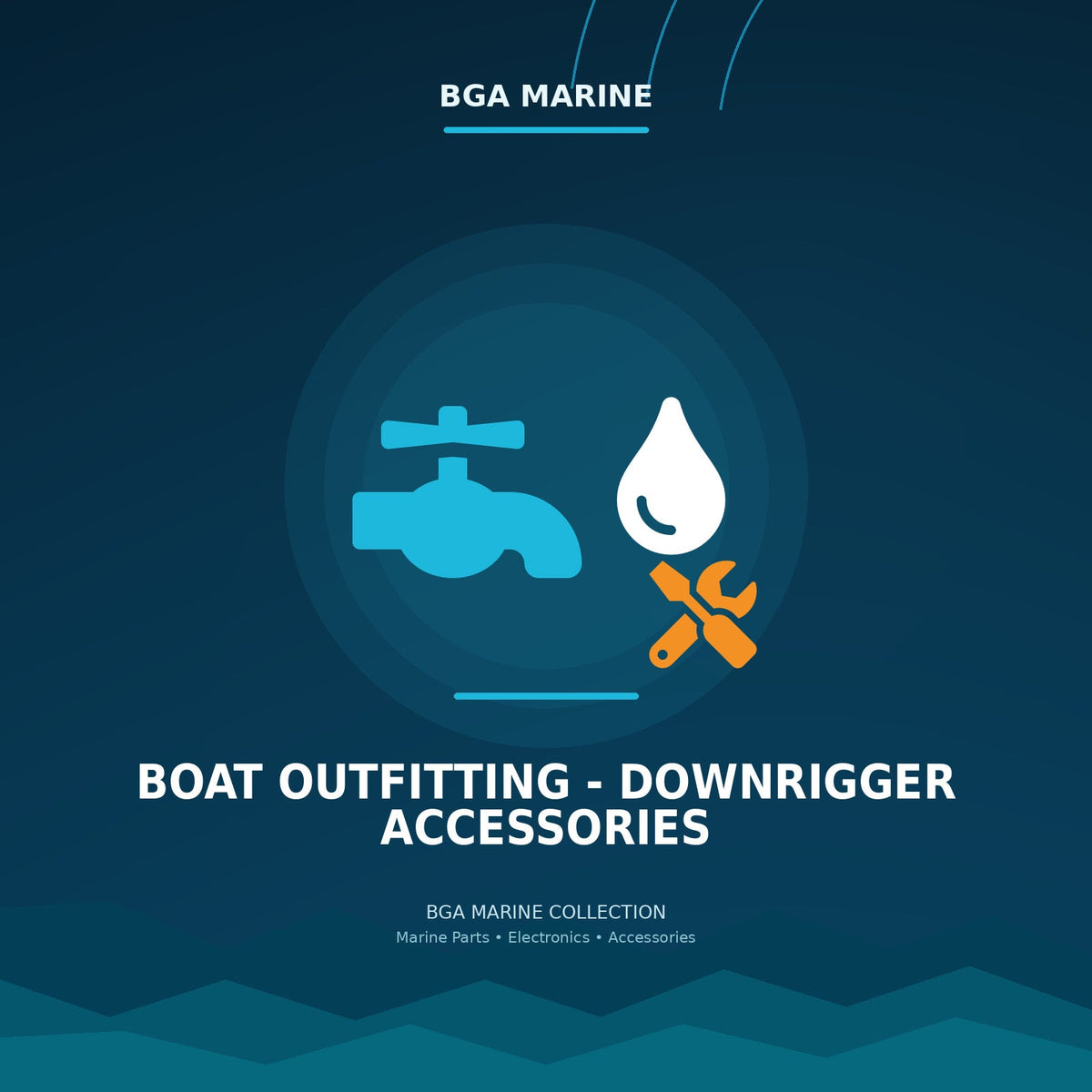 Boat Outfitting - Downrigger Accessories collection | BGA Marine