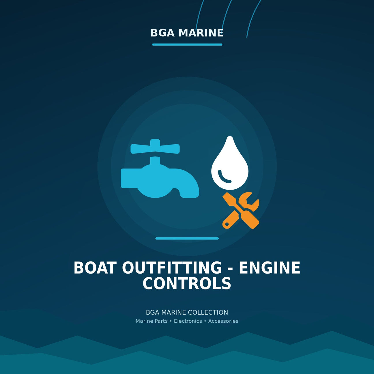 Boat Outfitting - Engine Controls collection | BGA Marine