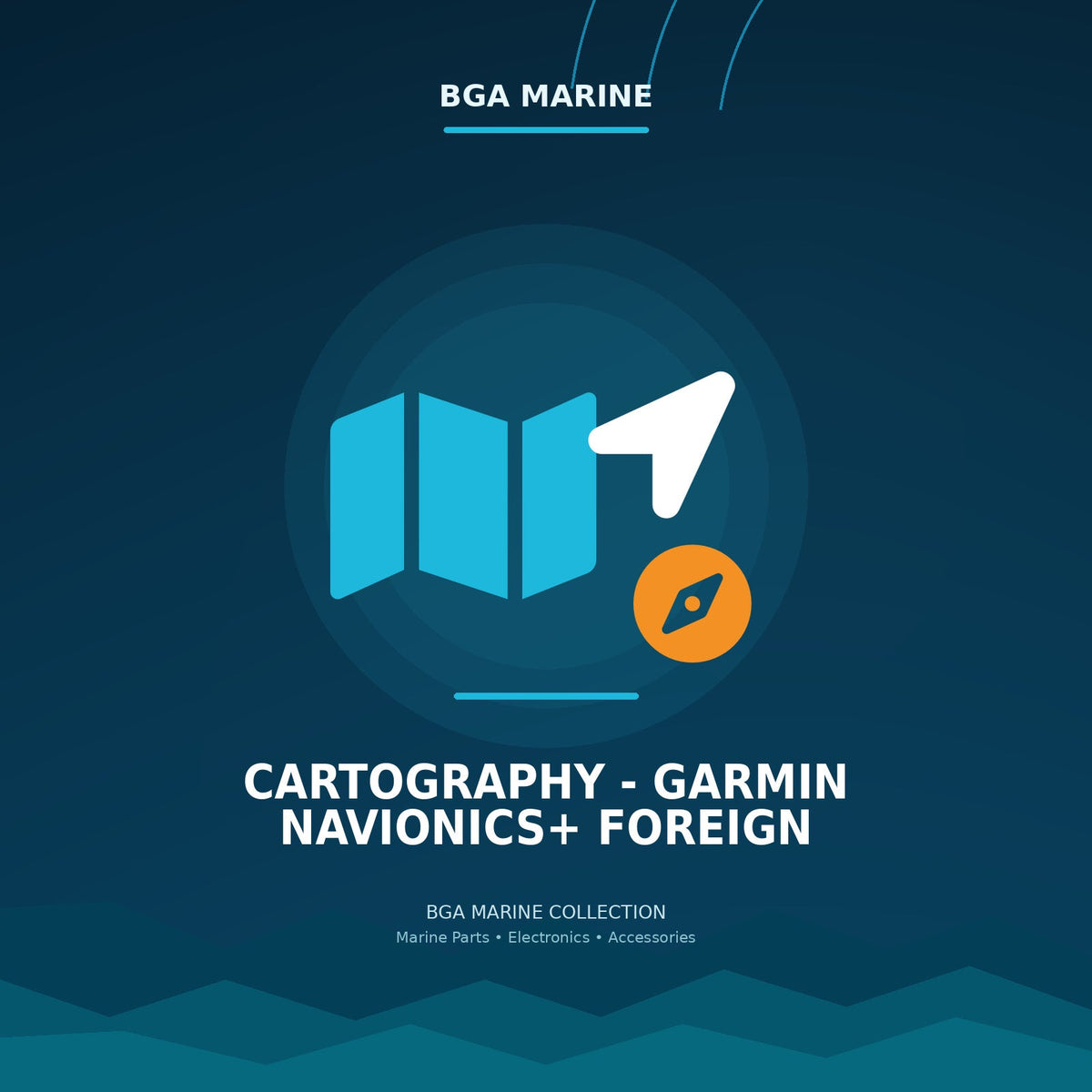 Cartography - Garmin Navionics+ Foreign collection | BGA Marine