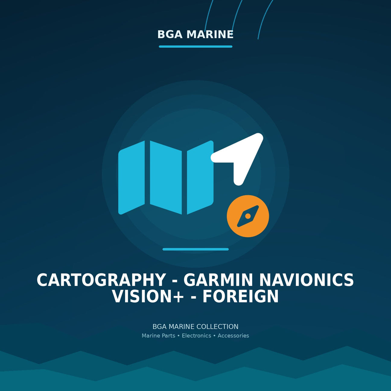 Cartography - Garmin Navionics Vision+ - Foreign collection | BGA Marine