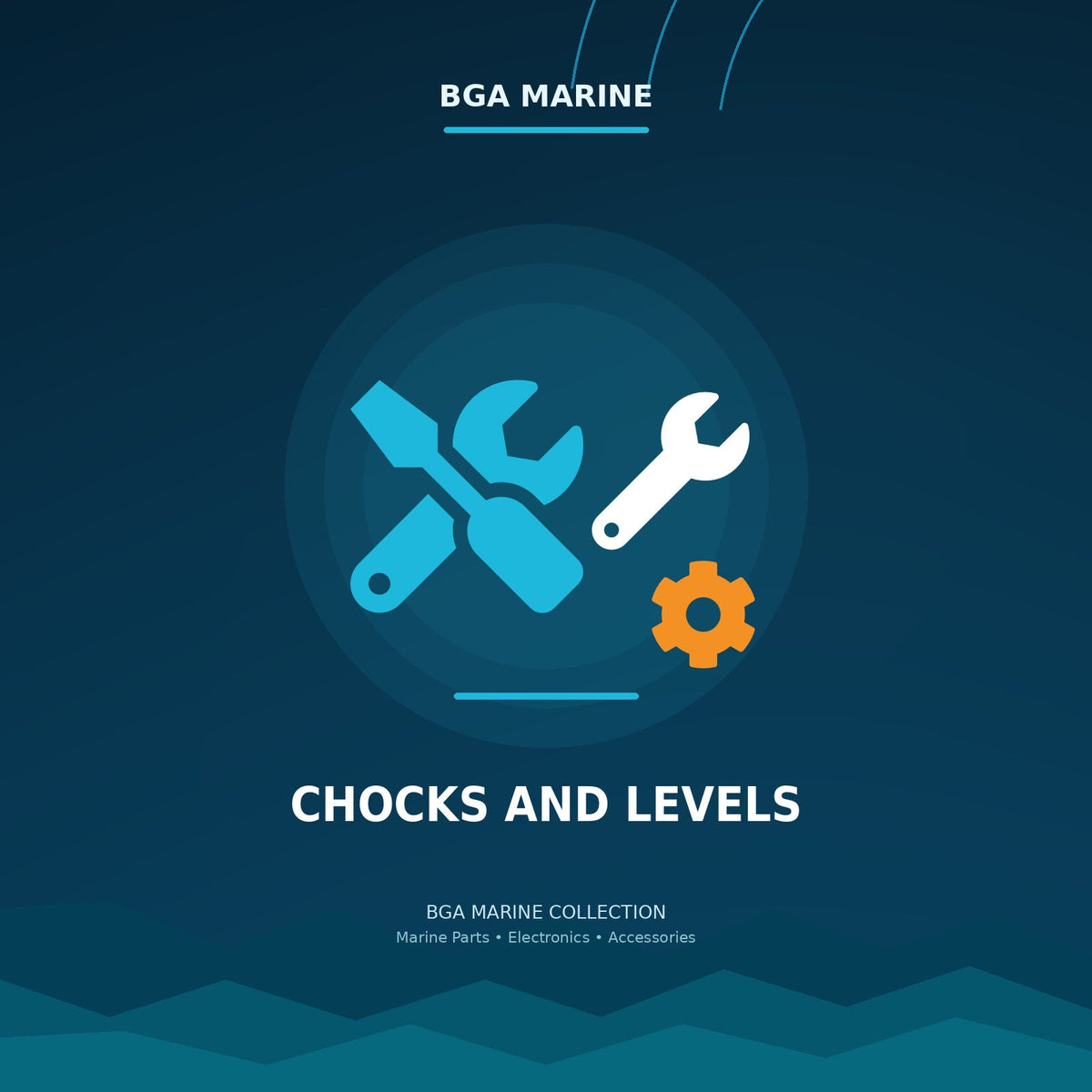 Chocks and Levels collection | BGA Marine
