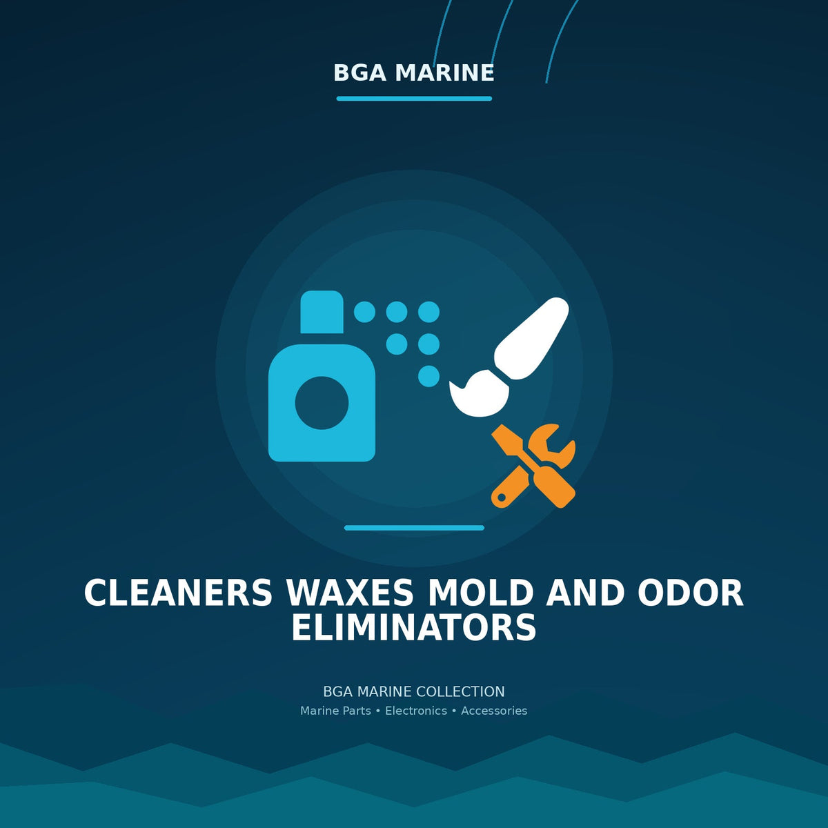 Cleaners Waxes Mold and Odor Eliminators collection | BGA Marine